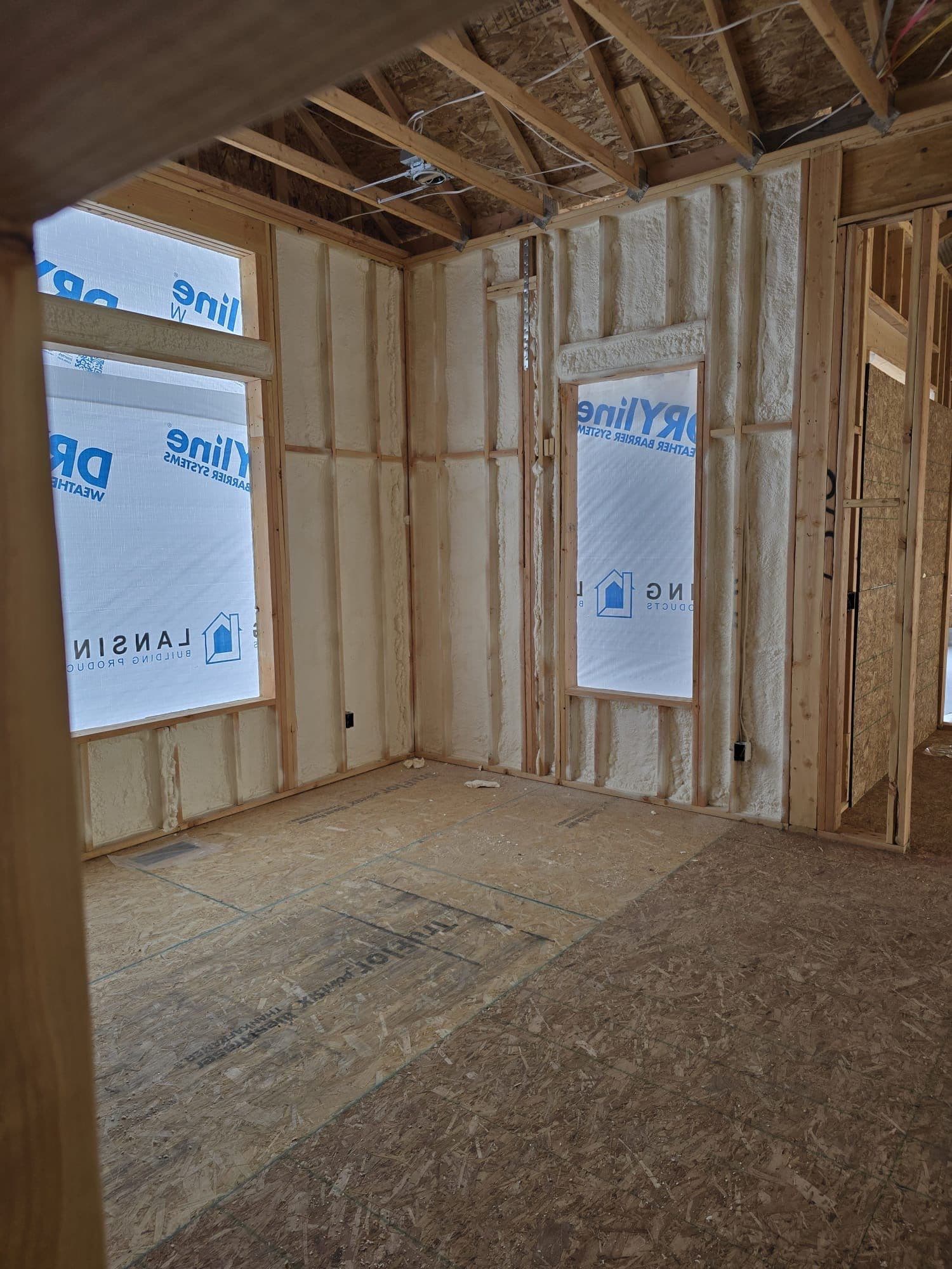 Insulation Upgrade with Spray Foam Technology image