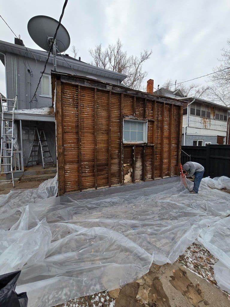 Exterior Wall Renovation and Insulation Installation in Salt Lake City image