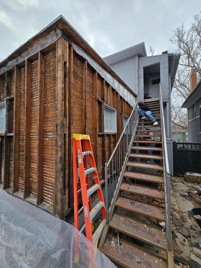 Gallery photos for Exterior Wall Renovation and Insulation Installation in Salt Lake City: Image #1