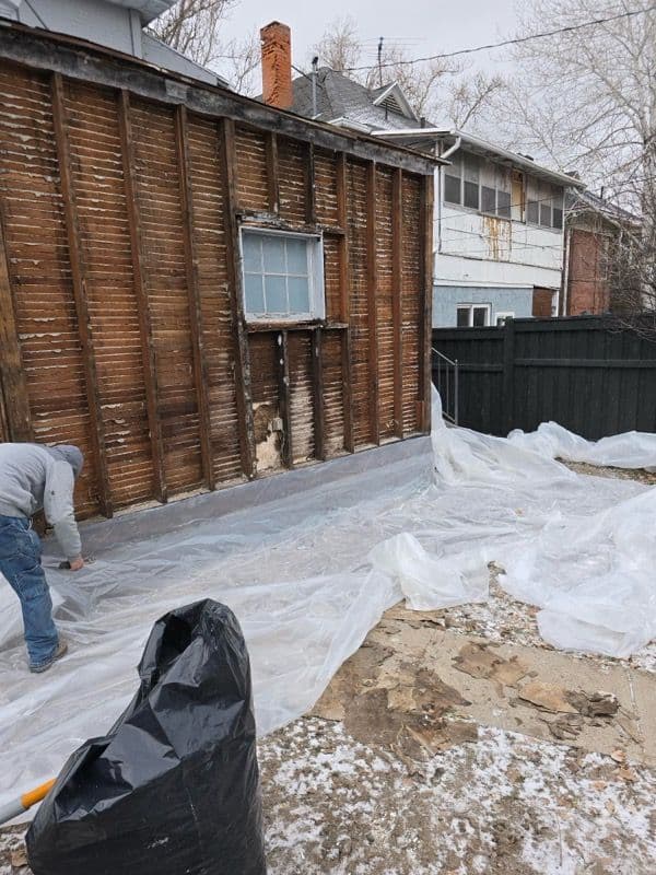 Gallery photos for Exterior Wall Renovation and Insulation Installation in Salt Lake City: Image #2